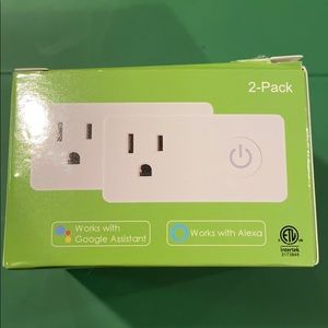 BN-LINK Wi-Fi Smart Plug Outlet - 2 pack!